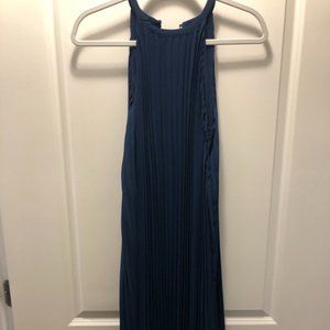 Pleated Trapeze Dress